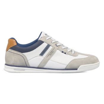 Sneakers bianche e blu da uomo Glams, Sneakers Uomo, SKU m114001415, Immagine 0